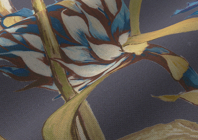 Kensington, Navy - Made to Measure Curtains - Image 4